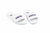 CHINELO SLIDE HOCKS WHITE/PURPLE