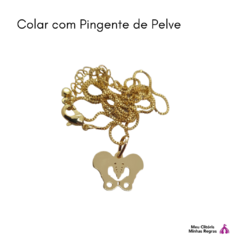 necklace with pelve pendant