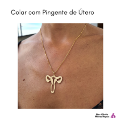 necklace with uterus pendant on internet