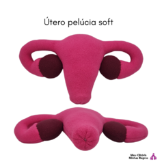 Vulva de Pelúcia com Clitóris e Úteros removíveis - loja online