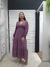 Vestido longo em crepe- 9144 - comprar online