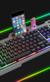 Imagem do Teclado T19 Rex RGB gamer - Gamer Otaku