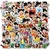 Pack 100un adesivos Dragon Ball - Gamer Otaku