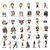 Pack 50/100un adesivos One piece - Gamer Otaku - loja online