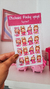 Stickers Navideños Pinky yeyé