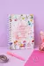 CUADERNO A5 T/Dura x 80 Hj. LISO c/anillo doble alambre -LIBERA TUS SUEÑOS-