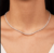 Choker Riviera Micro Zircônia Cristal - comprar online