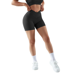 Short respirável da ioga da cintura alta para mulheres, leggings dos esportes, - comprar online