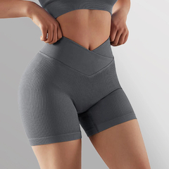 Short respirável da ioga da cintura alta para mulheres, leggings dos esportes, - comprar online