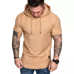 MRMT-moletons de manga curta para homens, moletom masculino com capuz casual, mo - Show Drop