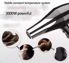 Kemei secador de cabelo profissional 3000 watts tamanho completo salão de belez - loja online