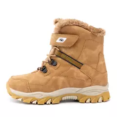 5-12 inverno quente pele botas de neve crianças sapatos peludos meninos menina - loja online