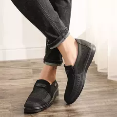 Sapatos masculinos casuais de malha, calçados rasos para homens estilo verão, na internet