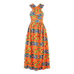 Longo africano vestido feminino tradicional africano roupas dashiki ancara verã