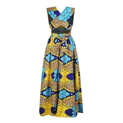 Longo africano vestido feminino tradicional africano roupas dashiki ancara verã