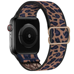 Imagem do Correia de náilon do laço de scrunchie para apple relógio 6 banda 44mm série