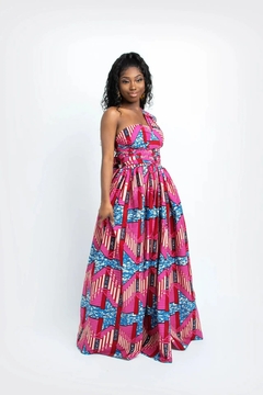 Longo africano vestido feminino tradicional africano roupas dashiki ancara verã - comprar online