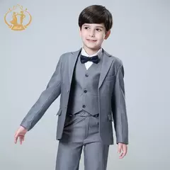 Terno formal para casamentos, traje de festa infantil, blazer e calças, roupas - comprar online