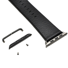 Adaptador para Apple Watch Band, Conector de Aço Inoxidável Metal, iWatch Seri