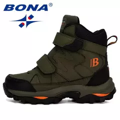 Bona botas de neve infantis antiderrapante, novo estilo popular, botas quentes ? - loja online