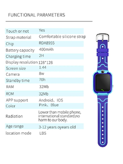 Q12 Relógio Inteligente para Crianças SOS Phone Watch Smartwatch Câmera Com S na internet