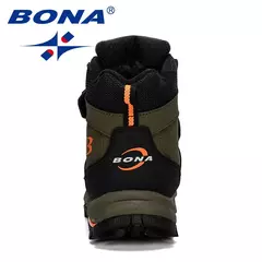 Bona botas de neve infantis antiderrapante, novo estilo popular, botas quentes ? - comprar online