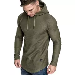 2023 nova marca masculina de cor sólida moletom moda masculina com capuz primav na internet