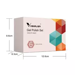 6/12pcs * 7,5 ml Venalisa Nail Gel Polonês Kit VIP Luxo Completo Pigmentado Gel