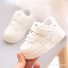 Sapatilhas de couro para crianças, sapatos baixos, sapatos de corrida para cria - Show Drop