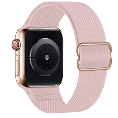 Correia de náilon do laço de scrunchie para apple relógio 6 banda 44mm série