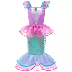 Vestido feminino de Elsa e Anna, Vestido infantil, Jasmine, Rapunzel, Concurso, na internet