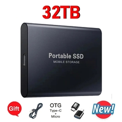 Portátil Externo Solid State Drive, SSD 1TB, M.2 USB 3.1, Alta Velocidade, 500G - loja online