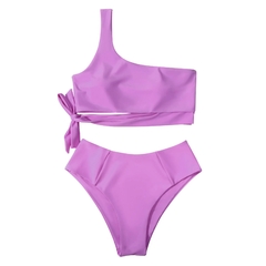 Push Up Maiô Swimwear Sólidos Fatos De Banho Verão Beachwear Micro Biquíni S - Show Drop