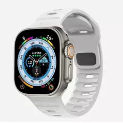 Pulseira de Silicone Suave para Apple Watch, Ultra 2, 49mm, 44mm, 45mm, 42mm, 41 - comprar online