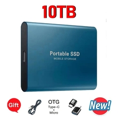 Imagem do Portátil Externo Solid State Drive, SSD 1TB, M.2 USB 3.1, Alta Velocidade, 500G