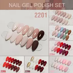 6/12pcs * 7,5 ml Venalisa Nail Gel Polonês Kit VIP Luxo Completo Pigmentado Gel - Show Drop