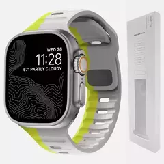 Pulseira de Silicone Suave para Apple Watch, Ultra 2, 49mm, 44mm, 45mm, 42mm, 41 - comprar online