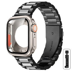 Bracelete de Aço Inoxidável para Apple Watch, Cobertura Completa, Capa, Bracel - Show Drop