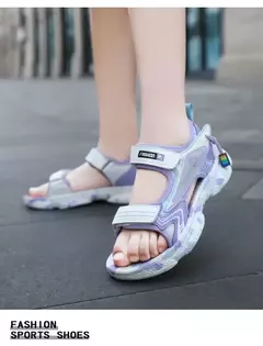 Anti-Slippery Sandálias Plataforma para Meninas e Meninos, Designer de Sapatos - loja online