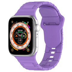 Plating Rubber Strap Band for Apple Watch, Pulseira Colorida de Titânio, Ultra