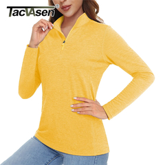 TACVASEN-Pulôver de manga comprida para mulheres, camisas de proteção solar d - comprar online