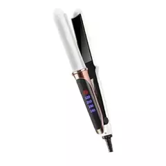 Profissional alisador de cabelo Flat Iron, mini cerâmica, 360 graus vapor creme - comprar online