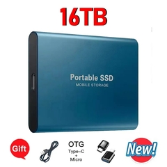 Portátil Externo Solid State Drive, SSD 1TB, M.2 USB 3.1, Alta Velocidade, 500G - Show Drop