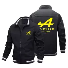 Jaqueta masculina Alpine F1 Team com zíper, roupa esportiva para exterior, cami - Show Drop