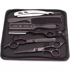 Stainless Hairdressing Scissors Set, Corte de Cabelo, Thinning Shears, Barber Sh