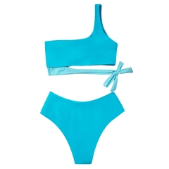 Push Up Maiô Swimwear Sólidos Fatos De Banho Verão Beachwear Micro Biquíni S - comprar online