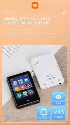 Imagem do Xiaomi-Leitor MP3 portátil, Bluetooth 5.0, Speaker estéreo música, Mini repro