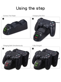 DATA FROG PS4 Carregador Controlador De Estação De Carregamento para PS4 Sem F - comprar online