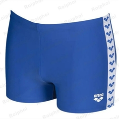 Imagem do Calção de banho de secagem rápida masculina, calça de praia, maiô estampado