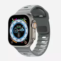 Pulseira de Silicone Suave para Apple Watch, Ultra 2, 49mm, 44mm, 45mm, 42mm, 41 - comprar online